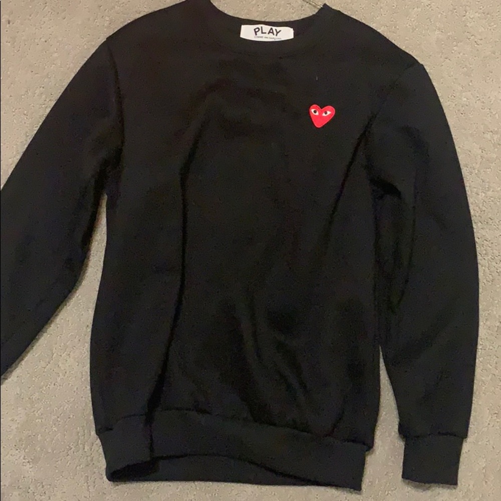 Authentic PLAY comme des garcons crewneck